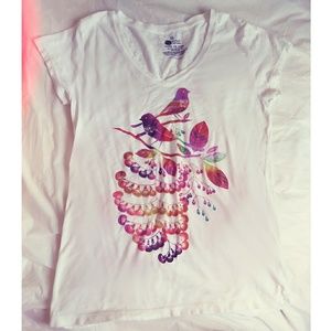 Little Paper Planes graphic tee Autumn birds XXL